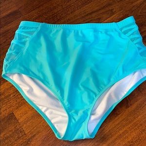 Torrid High Waisted Swim Bottoms